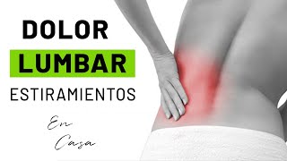 5 Estiramientos para aliviar el [Dolor Lumbar] ❌