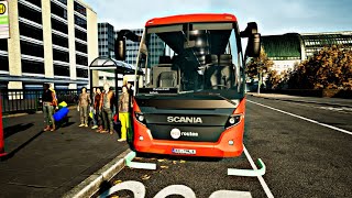 Scania Touring Gameplay Denmark 🇩🇰  - Fernbus Simulator 2024!!