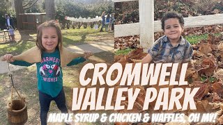 MAPLE SUGAR, CHICKEN & WAFFLES, OH MY! [Maple sugar event at Cromwell Valley Park]