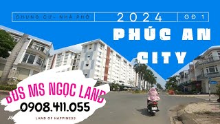 Phúc An City Nhà phố Chung cư GĐ 1 2024 - Đức Hoà - Long An |Ms Ngọc Land