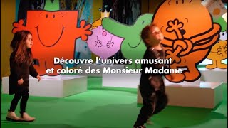 Monsieur Madame à Paris : une exposition drôle et ludique pour les enfants ! 🌈