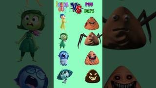 Inside Out Vs Pou Boys#coffindance#insideout#shorts#animation#insideout