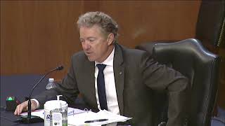 Dr. Rand Paul's Comments on Budget Request at Senate Foreign Relations Hearing - July 14, 2021