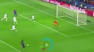 O. Dembele first goal for FC Barcelona vs chealsea