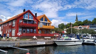 Summer Boat Ride in Grimstad, Norway