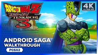 Dragon Ball Z Budokai Tenkaichi 3 Story Mode Gameplay - Android Saga (4K 60FPS)