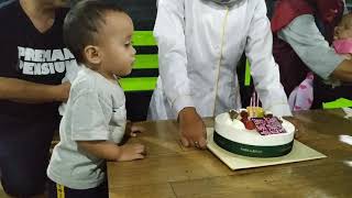 ANAK KEMBAR TIUP LILIN || ULTAH TANTE RESTY ||