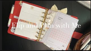 October Flip and Plan with Me