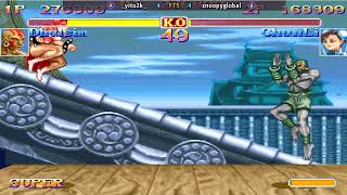 Super Street Fighter II X - grand master challenge _yito2k_ vs znoopyglobal