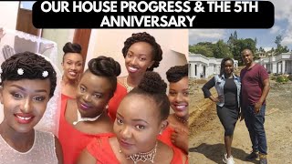 The Surprise House Progress Tour as we Celebrate The 5th Anniversary in Love ❤️🍷