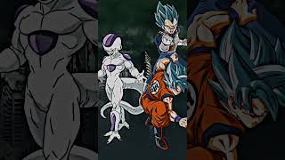 Black frieza vs goku and vegeta  #dbs #dragonball #edit #vs #shorts #remastered