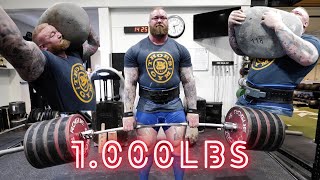 454kg/1000lbs DEADLIFT!