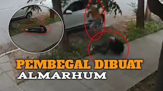 PEMBEGAL DIDOR HINGGA TUMBAMG !! kedua pelaku berakhir apes saat menarget korbannya pengendara mobil