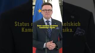 Status mandatów Kamińskiego I Wąsika #shorts