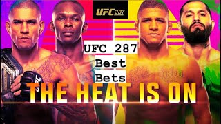 UFC 287 bet predictions