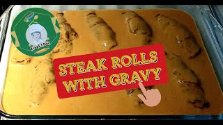 Steak Rolls with Whipcream Gravy (Biffrullader med Grädd Sås)/Food 4 Hjo by Mom C