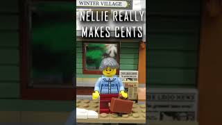 LEGO Winter Village Nellie #lego #legos #minifigures #minifigure #short #shorts #minifig