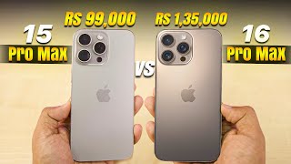 iPhone 16 Pro Max vs iPhone 15 Pro Max  Comparison | Which one Should you Buy ?