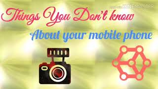 Things you don't know about your mobile phones ||Pt.1|| In Android and Hindi || Very Simple Tricks.