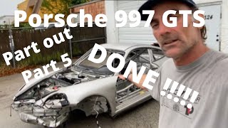 Porsche 997 GTS Part Out DONE !!!!!!!!!!!