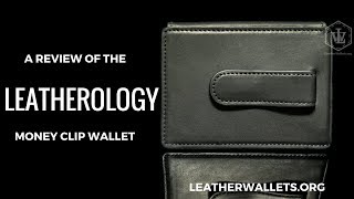 Leatherology Leather Money Clip Wallet