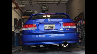 B16 Vtec Crossover Loud!