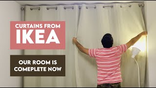 Ramzan Se Pehlay Curtain Installation | Curtains From IKEA | Our Room Looks Beautiful - Vlog 179