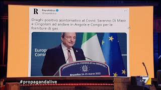 #Propaganda live - Premier Draghi positivo