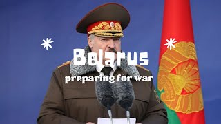 Belarus. She is preparing for war with Russia on her side. #ww3