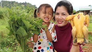 Awesome Cooking Chicken With( pumpkin)Vegetable Recipe - Cook healthy Recipes - Village Food Factory