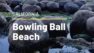 BOWLING BALL BEACH, CALIFORNIA