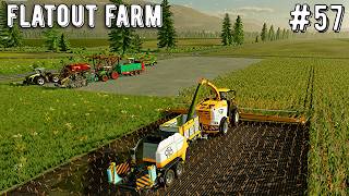 farming Simulator 22 Flatout Farm Timelapse Ep #57  Mega Farm fs22 gameplay