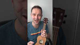 ‘Hit The Road Jack’ made into a percussive swing groove! #viralshort #ukulele #tutorial