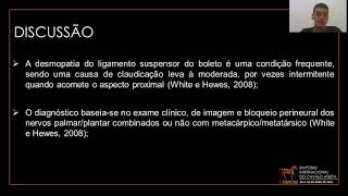 #56 "DESMOPATIA PROXIMAL DO LIGAMENTO SUSPENSÓRIO DO BOLETO – RELATO DE CASOS"