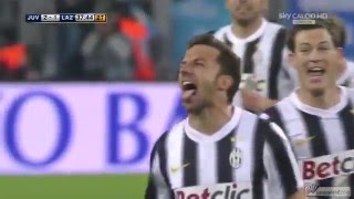 Del Piero goal vs Lazio with Claudio Zuliani HD