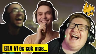 ELSŐ PRÓBA 😀 | GTA VI ÉS SOK MÁS 6️⃣ | SQAD Podcast 🔥