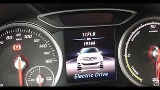 Mercedes B250e Full Electric Dashboard Options & Settings  | 2017 | #37