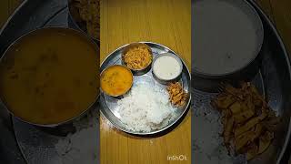 simple Monday thali #highlights