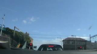 *CAR VIEW* Bray level crossing