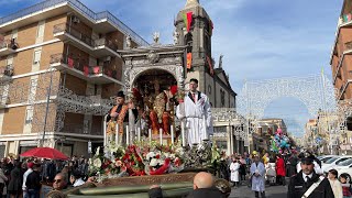 Festa S.Lucia ‘23 - Belpasso (CT) Il tradizionale “Stricanacchio” e arrivo nella Chiesa di S.Antonio