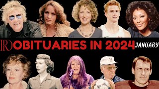 Obituaries in 2024-Famous Celebrities/personalities we have Lost in 2024 January Remembrance Diaries