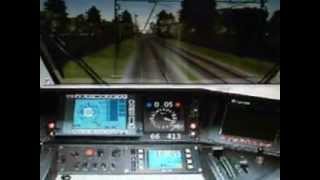 Train Simulator fast ride Eurostar Etr 500