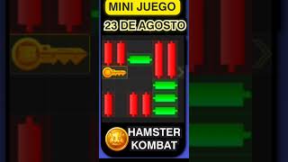 Mini juego 23 de agosto Hamster Kombat #hamsterkombat #minigames #games #fyp #crypto #youtubeshorts