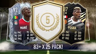 83+ X 25 ICON SWAPS PACK! FIFA 21 Ultimate Team