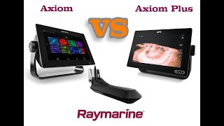 Raymarine Axiom Plus 9RV vs Axiom 9RV. Простое сравнение эхолотов.  A simple comparison.