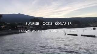 2019 - Ironman Kona Hawaii - TIMELAPS Sunrise