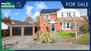 Walk-through property video tour of 1 Cwrt Leubren - Barry