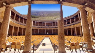 NIESAMOWITA ALHAMBRA I ZAPIERAJĄCA DECH W PIERSIACH SIERRA NEVADA