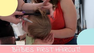 BABIES FIRST HAIRCUT | THE THOMAS WAY