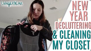 New Year Decluttering & a Closet Decluttering Tip for Next Time!